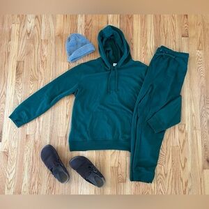 Goodfellow & Co Forest Green Hoodie & Joggers set